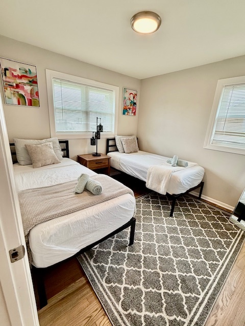 9128 Pembroke Lane Bridgeview, IL 60455 - Photo 13 of 14 a bedroom with two beds and a window