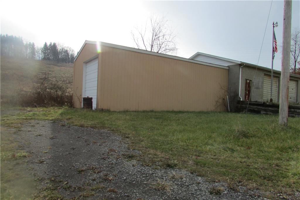 368 Kate Houk Road Wampum, PA 16157 - Photo 16 of 22 2nd garage with approx 12' door.