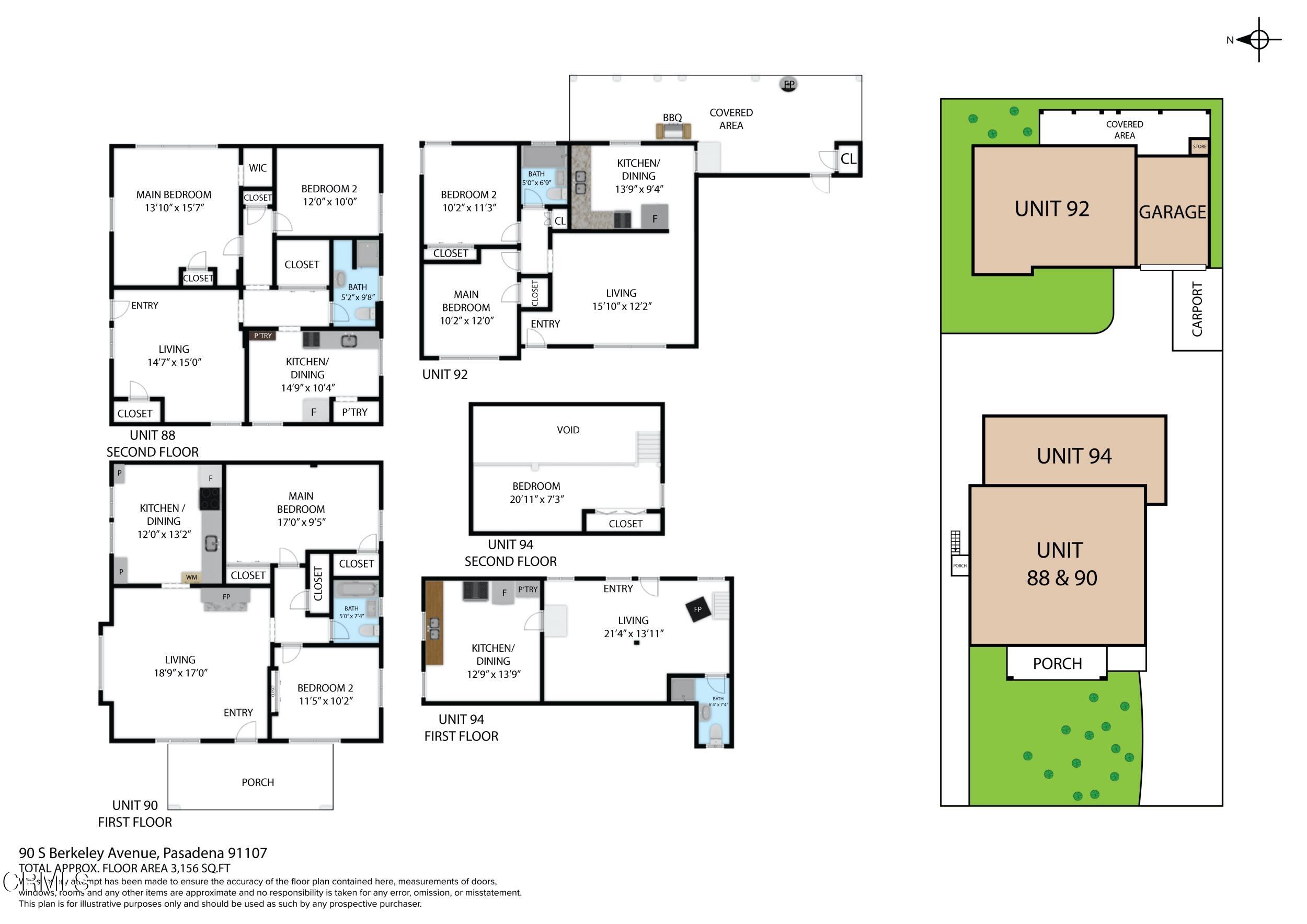 88 South Berkeley Avenue Pasadena, CA 91107 - Photo 14 of 23 unknown