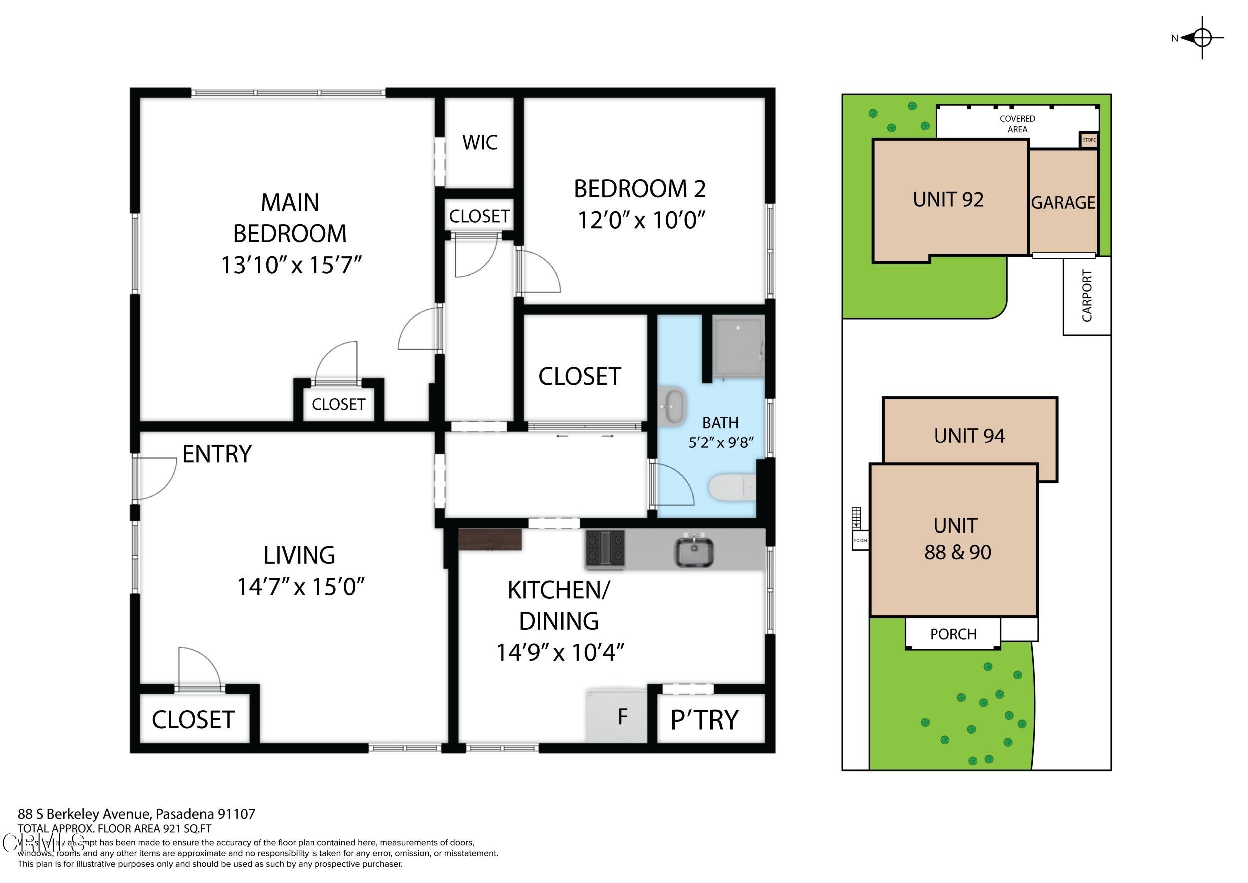 88 South Berkeley Avenue Pasadena, CA 91107 - Photo 16 of 23