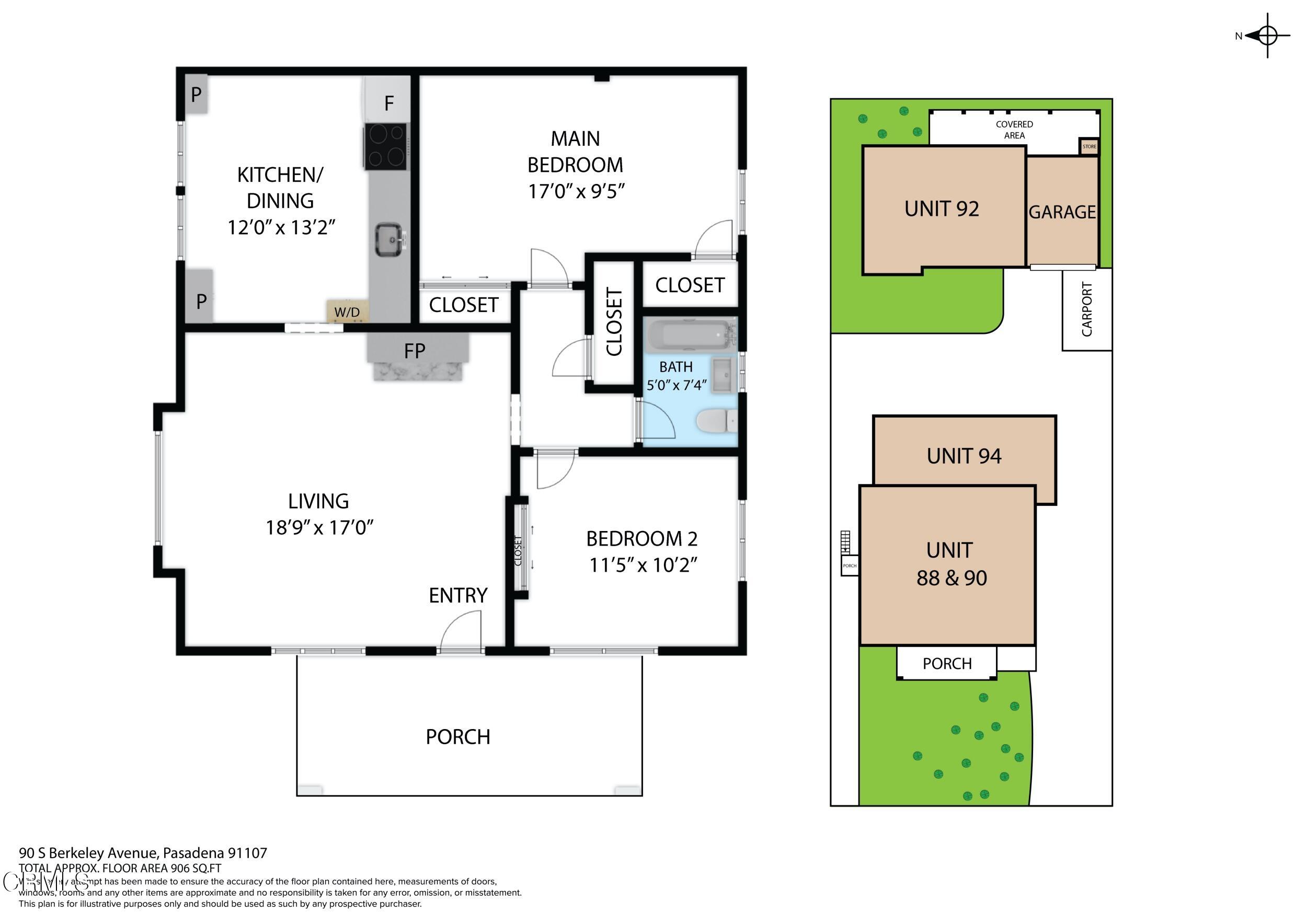 88 South Berkeley Avenue Pasadena, CA 91107 - Photo 18 of 23 a picture of a park