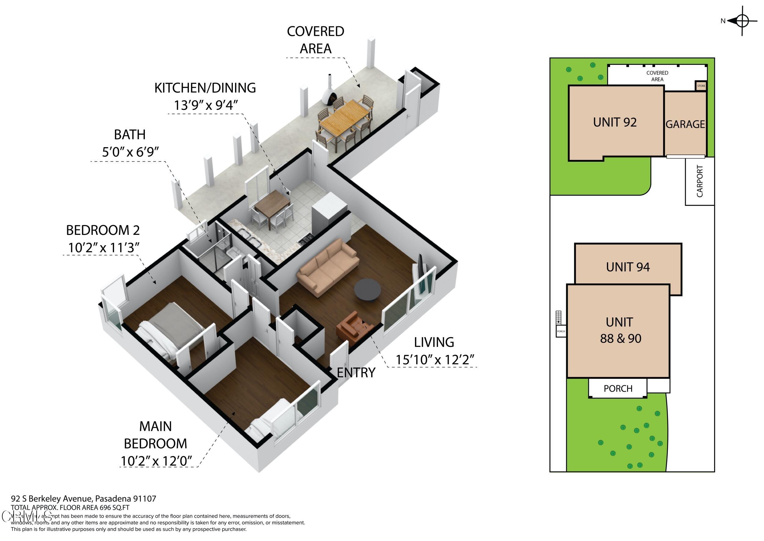 88 South Berkeley Avenue Pasadena, CA 91107 - Photo 21 of 23