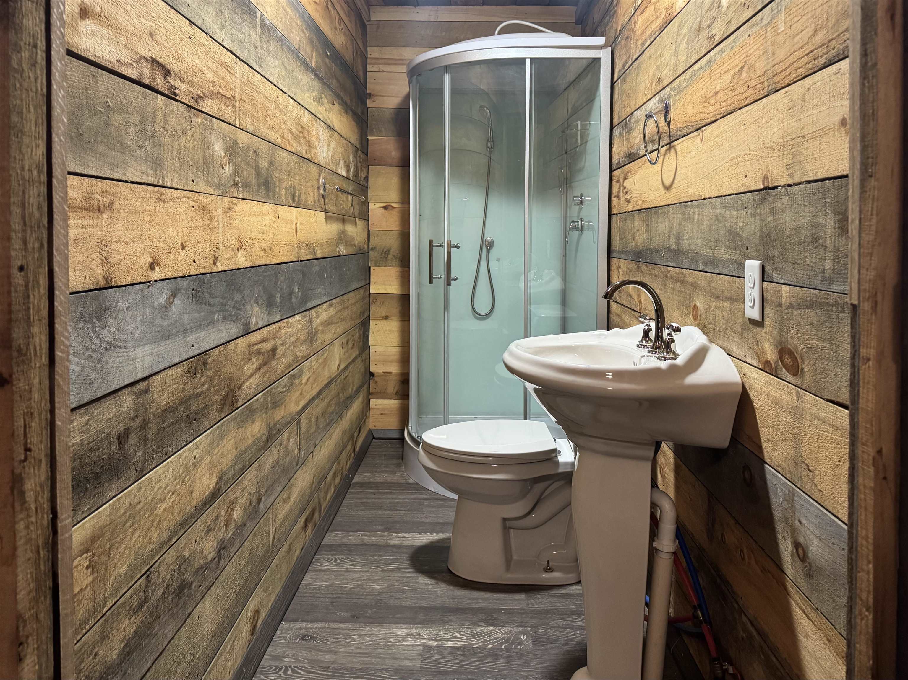 341 Buttercup Drive Mathias, WV 26812 - Photo 13 of 16 a bathroom with a sink toilet and shower