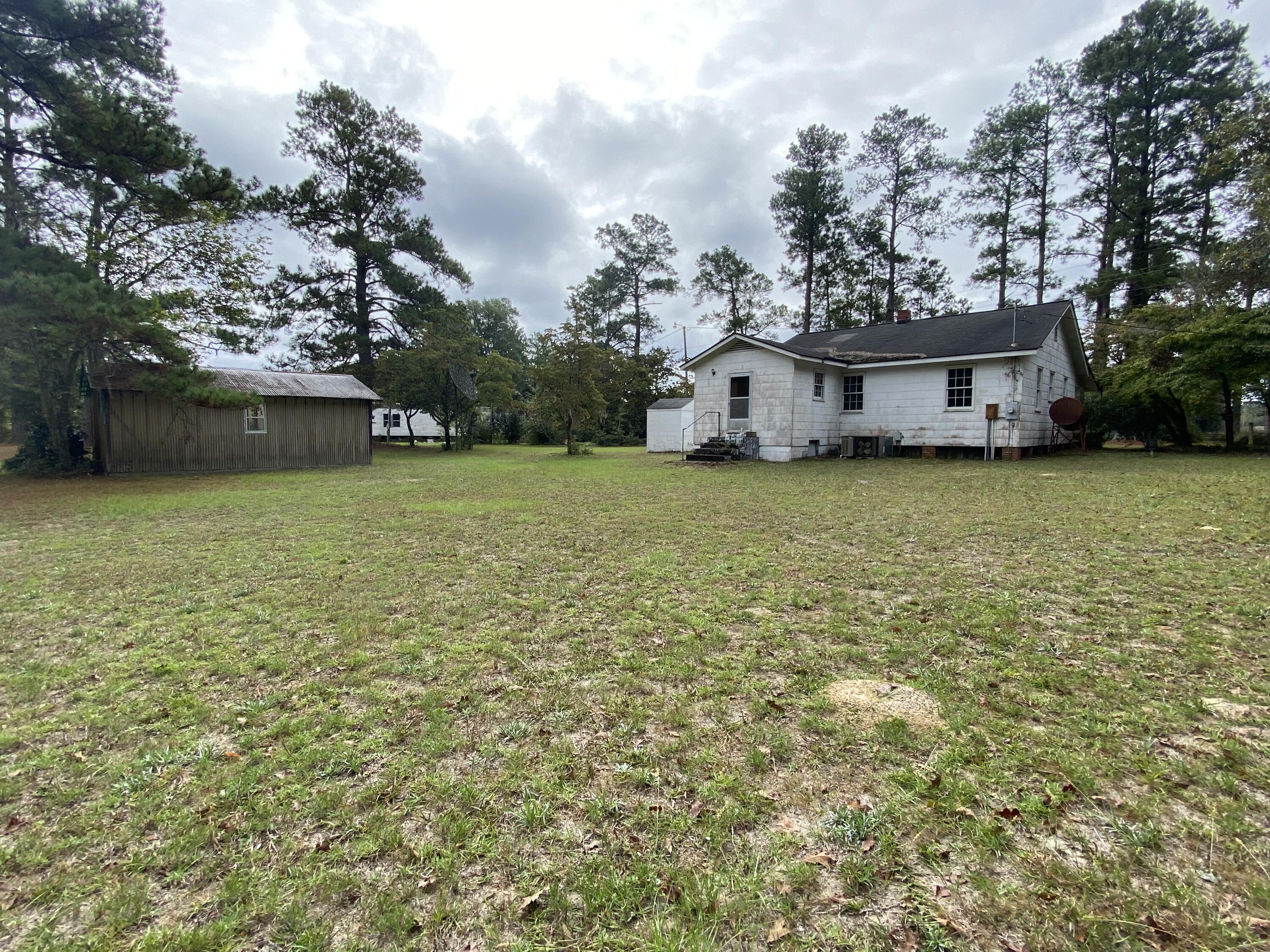 202 Old Cemetery Road Jamestown, SC 29453 - Photo 19 of 24 Back yard view of home
