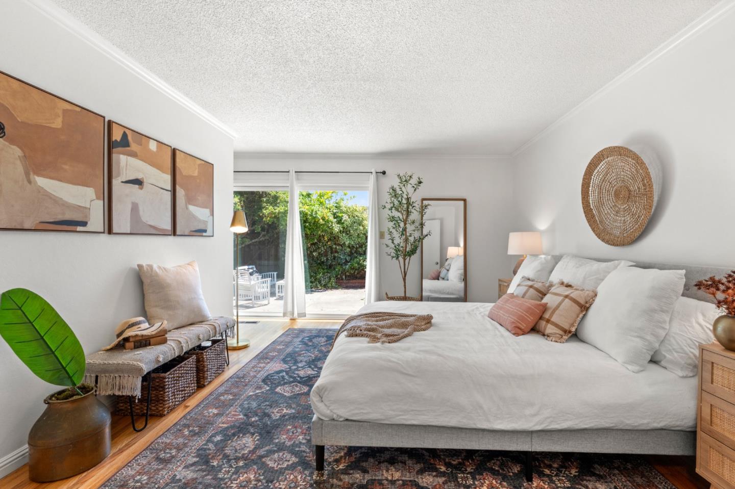 221 Segre Place Santa Cruz, CA 95060 - Photo 20 of 41 a bedroom with a bed and window