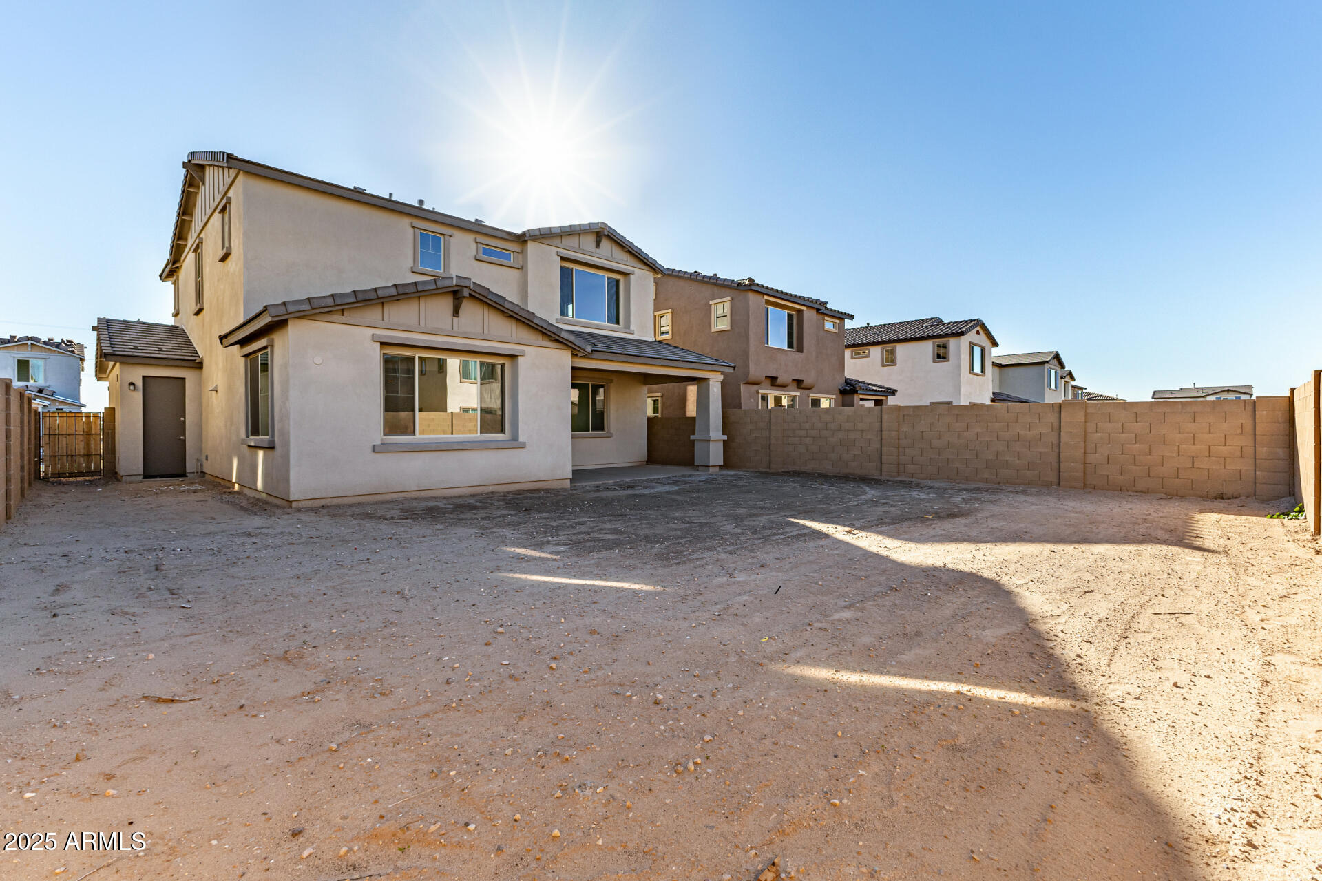 21494 East Timberline Road Queen Creek, AZ 85142 - Photo 30 of 32 a front view of a house with a yard