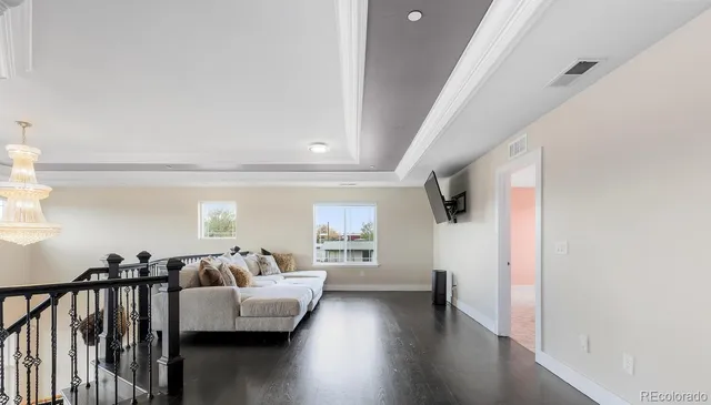 a view of a golf course with a lake