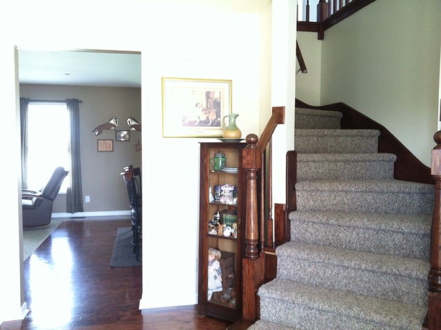 125 Cobblestone Court DeKalb, IL 60115 - Photo 2 of 25 a view of staircase with white walls