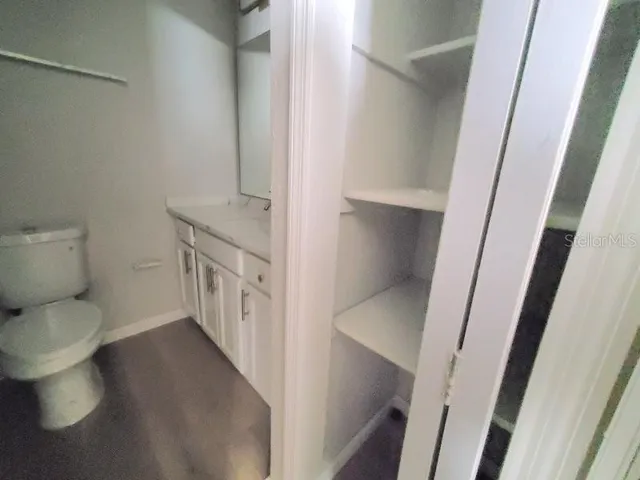 a view of kitchen appliances with washing machine