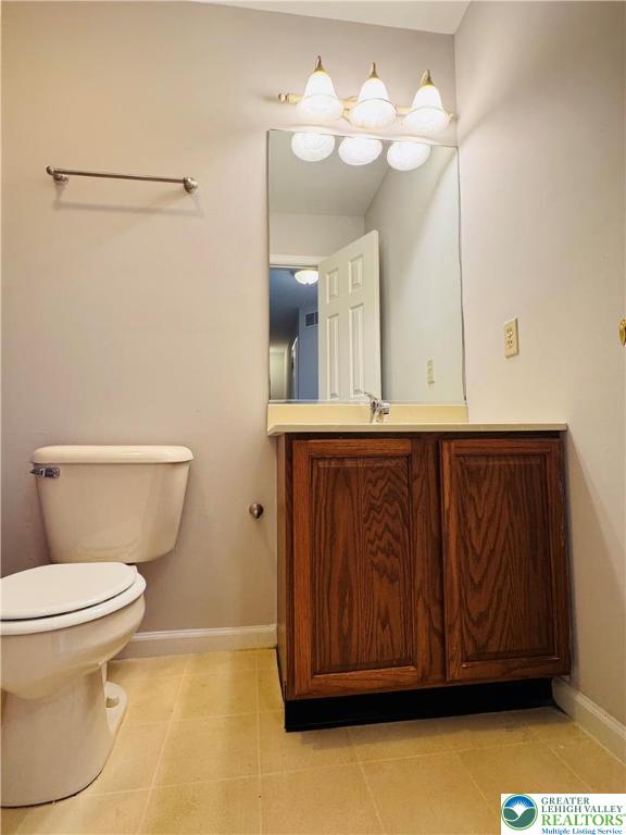4034 Reeve Drive Bethlehem, PA 18020 - Photo 20 of 36 a bathroom with a sink a toilet and mirror