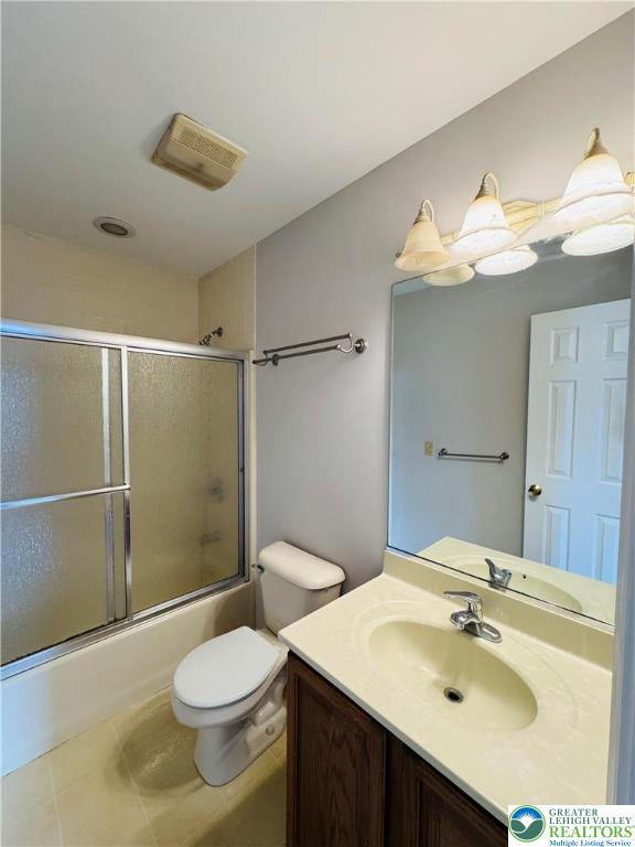 4034 Reeve Drive Bethlehem, PA 18020 - Photo 21 of 36 a bathroom with a sink vanity granite toilet and a shower