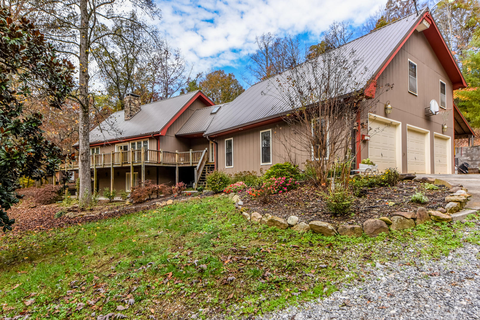 Large home with 10.44 acres