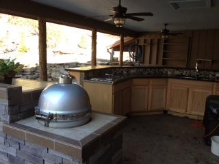 Outdoor kitchen