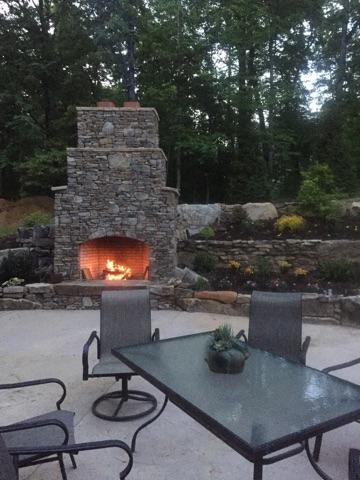 3967 Sevierville Road Maryville, TN 37804 - Photo 31 of 40 Patio with outdoor fireplace