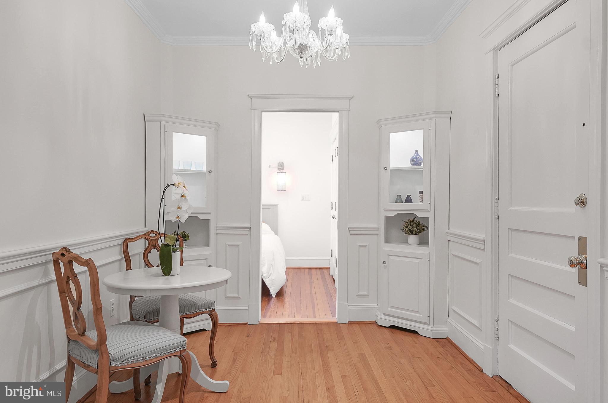 1657 31st Street Northwest, Unit 203 Washington, DC 20007 - Photo 11 of 24 Entry to Bedroom