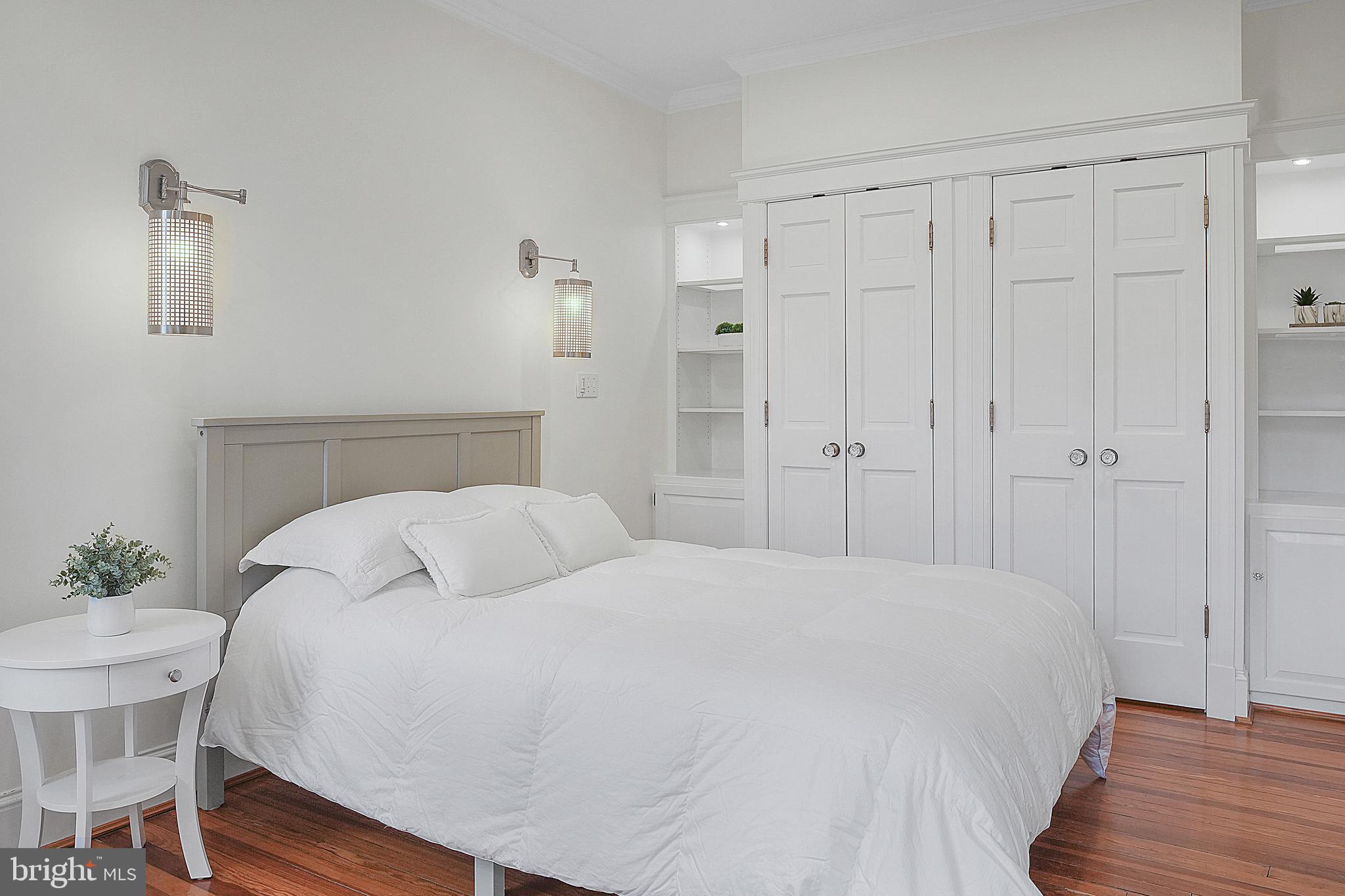 1657 31st Street Northwest, Unit 203 Washington, DC 20007 - Photo 13 of 24 Bedroom w/ Custom Closet Built-Ins