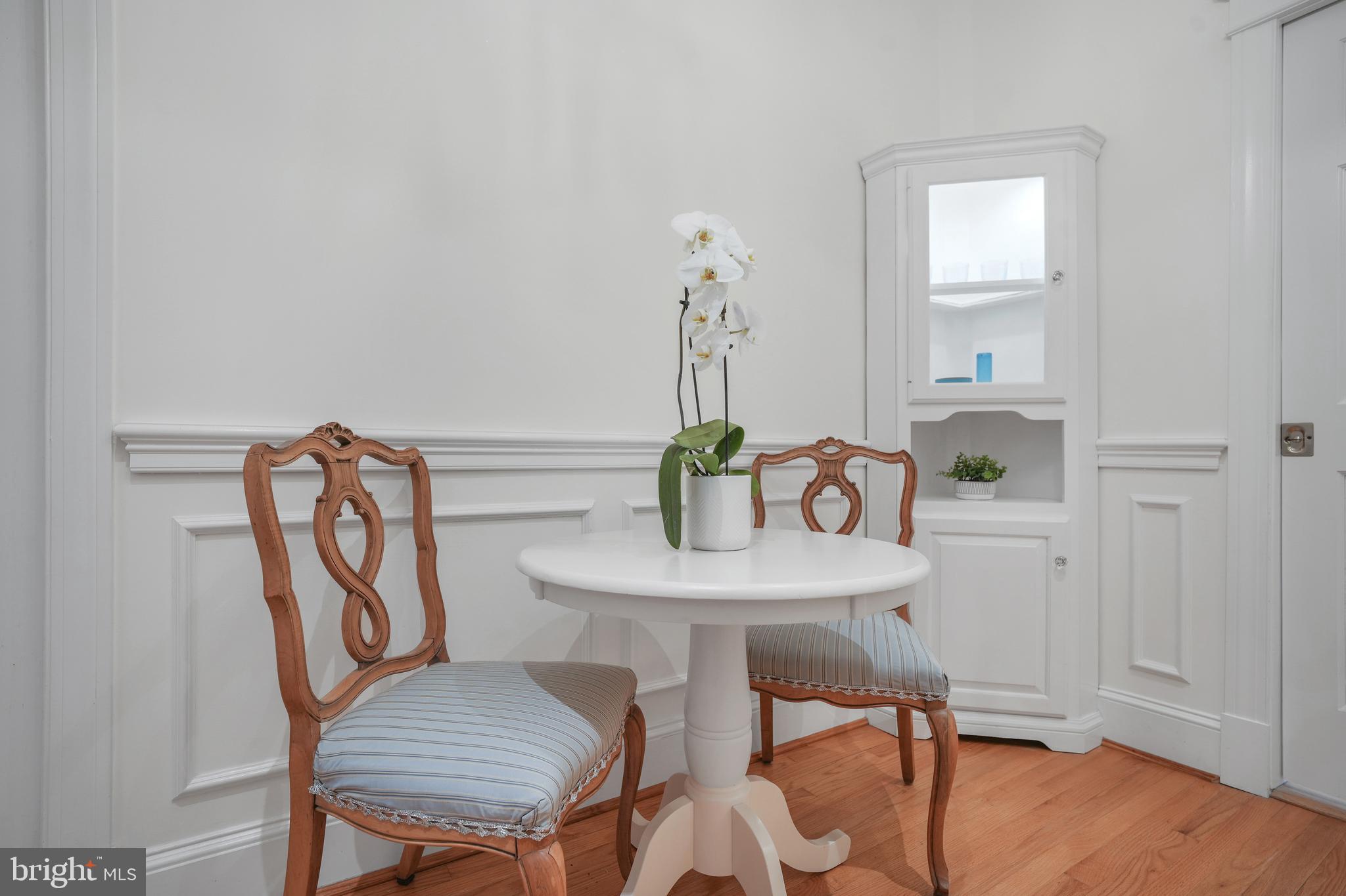 1657 31st Street Northwest, Unit 203 Washington, DC 20007 - Photo 17 of 24 Parisian Style Dining Nook