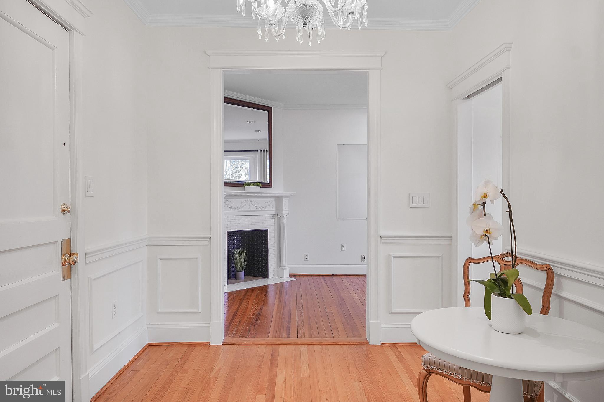 1657 31st Street Northwest, Unit 203 Washington, DC 20007 - Photo 5 of 24 Entry to Living Room