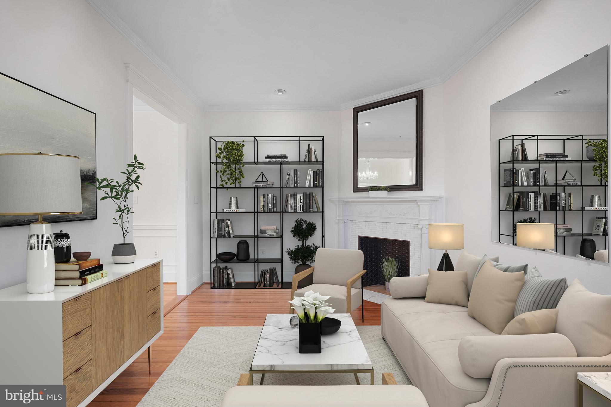 1657 31st Street Northwest, Unit 203 Washington, DC 20007 - Photo 8 of 24 Living Room
