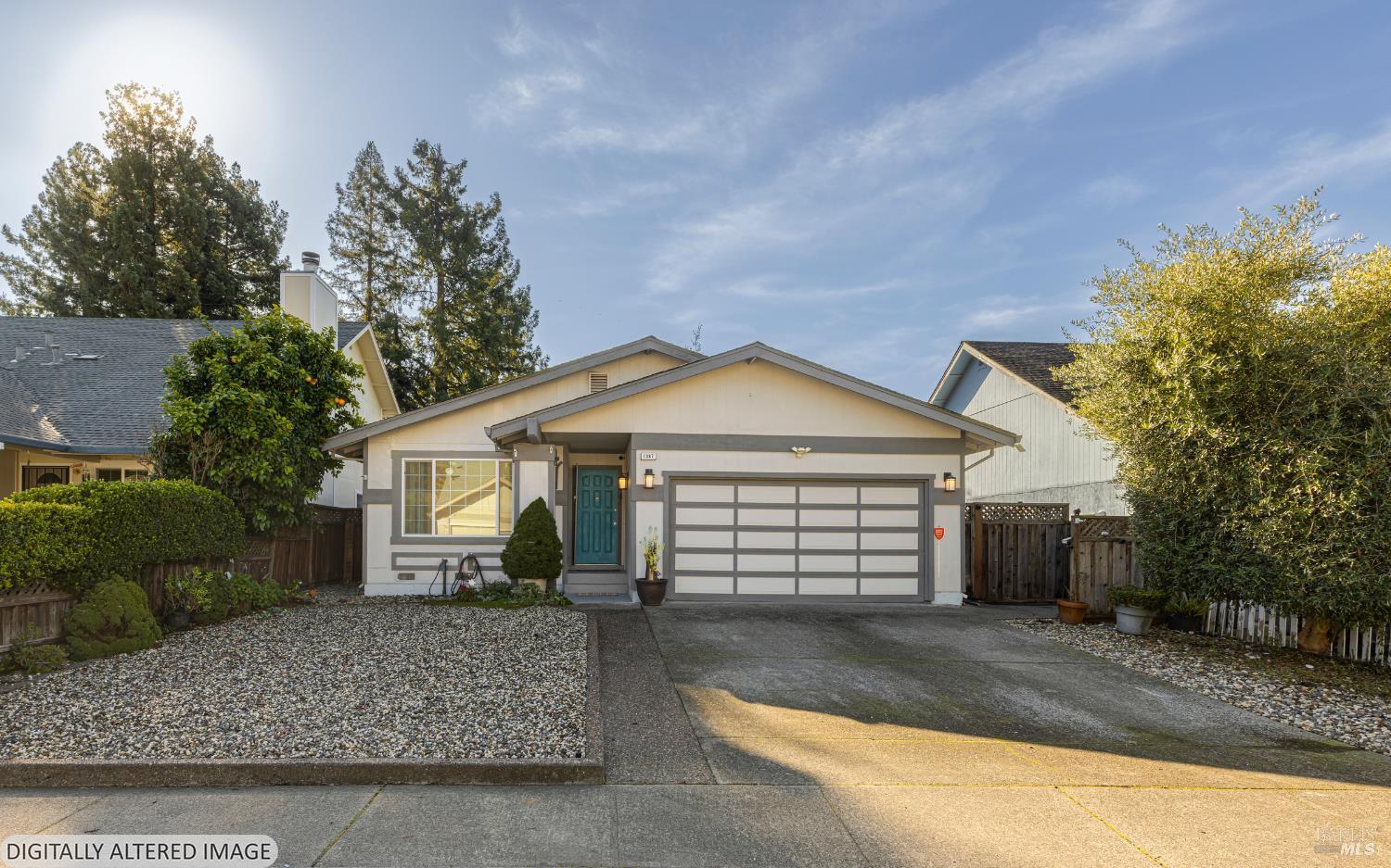 1387 Gillpepper Lane Rohnert Park, CA 94928 - Photo 30 of 36 a front view of a house with a yard