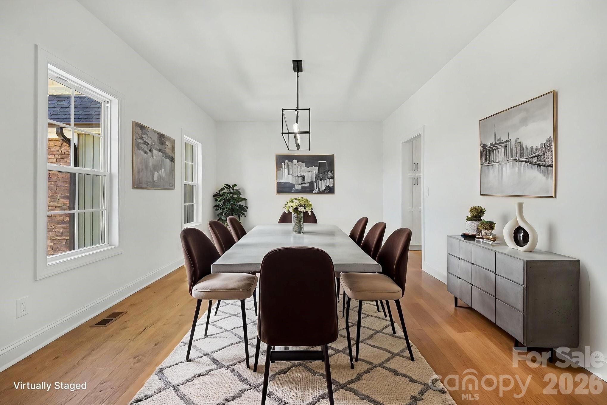 190 Goodnight Road Salisbury, NC 28147 - Photo 6 of 35 a view of a dining room with furniture and wooden floor