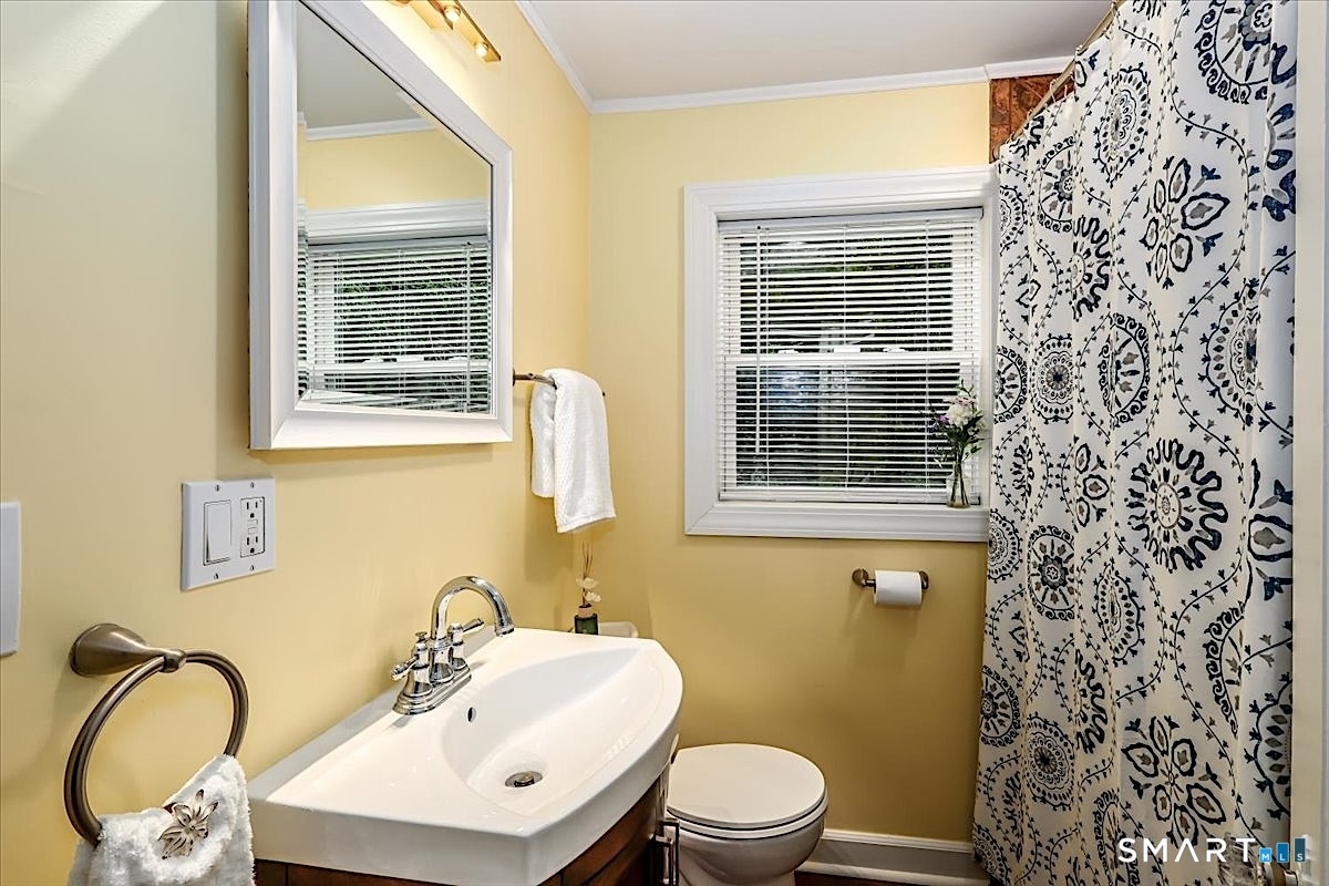 313 Torrington Road Litchfield, CT 06759 - Photo 10 of 26 Main Floor Full Bath with Tiled Tub & Shower