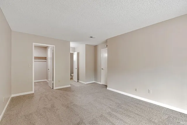 a view of a pathway along with potted plants