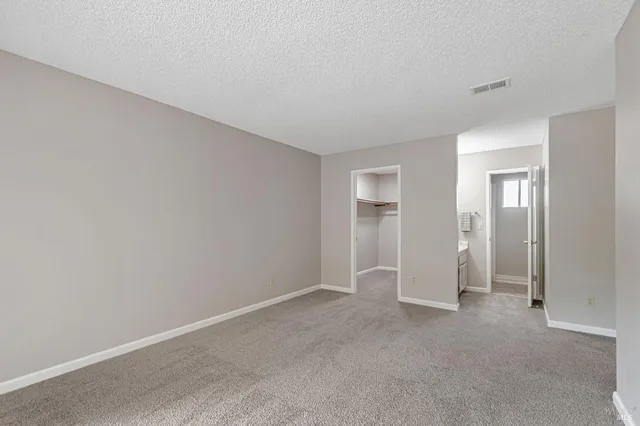 a backyard of a house