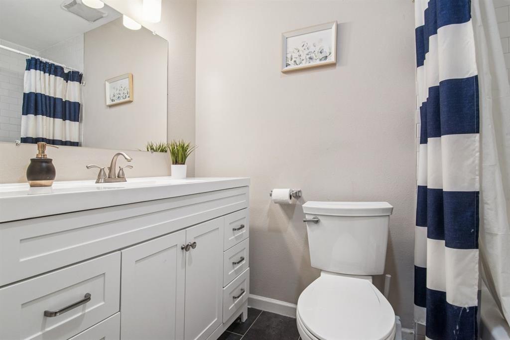 2404 17th Street Plano, TX 75074 - Photo 19 of 24 2nd Full Bath nicely updated. Two hall linen closets