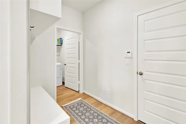 a view of walk in closet