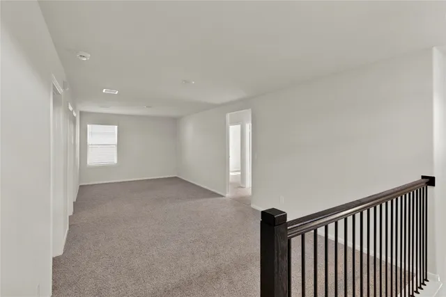 a view of empty room