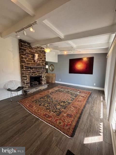 945 Croton Road Wayne, PA 19087 - Photo 2 of 13 an outdoor room with a fireplace