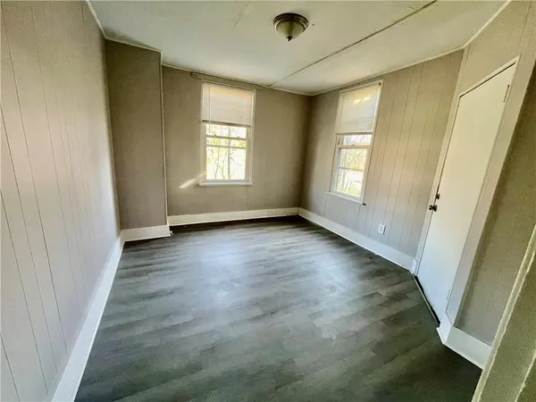 wooden floor in an empty room