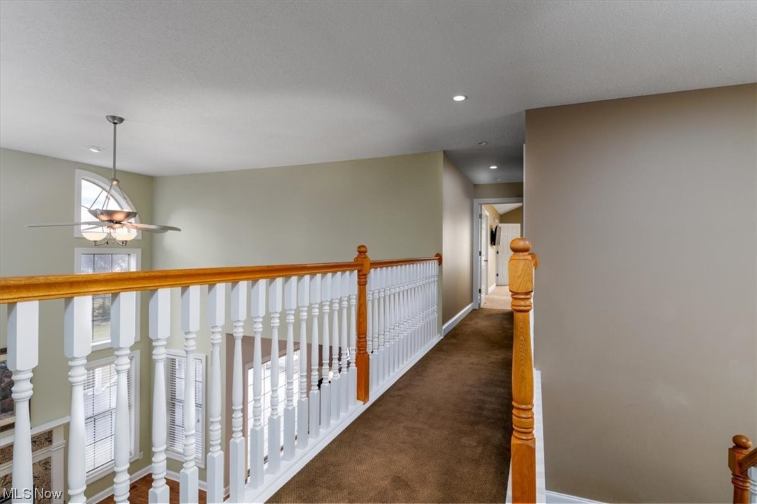 514 Silver Ridge Drive Akron, OH 44321 - Photo 20 of 47 Walkway on the 2nd level to bedrooms.