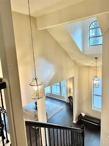 a view of a living room and a window