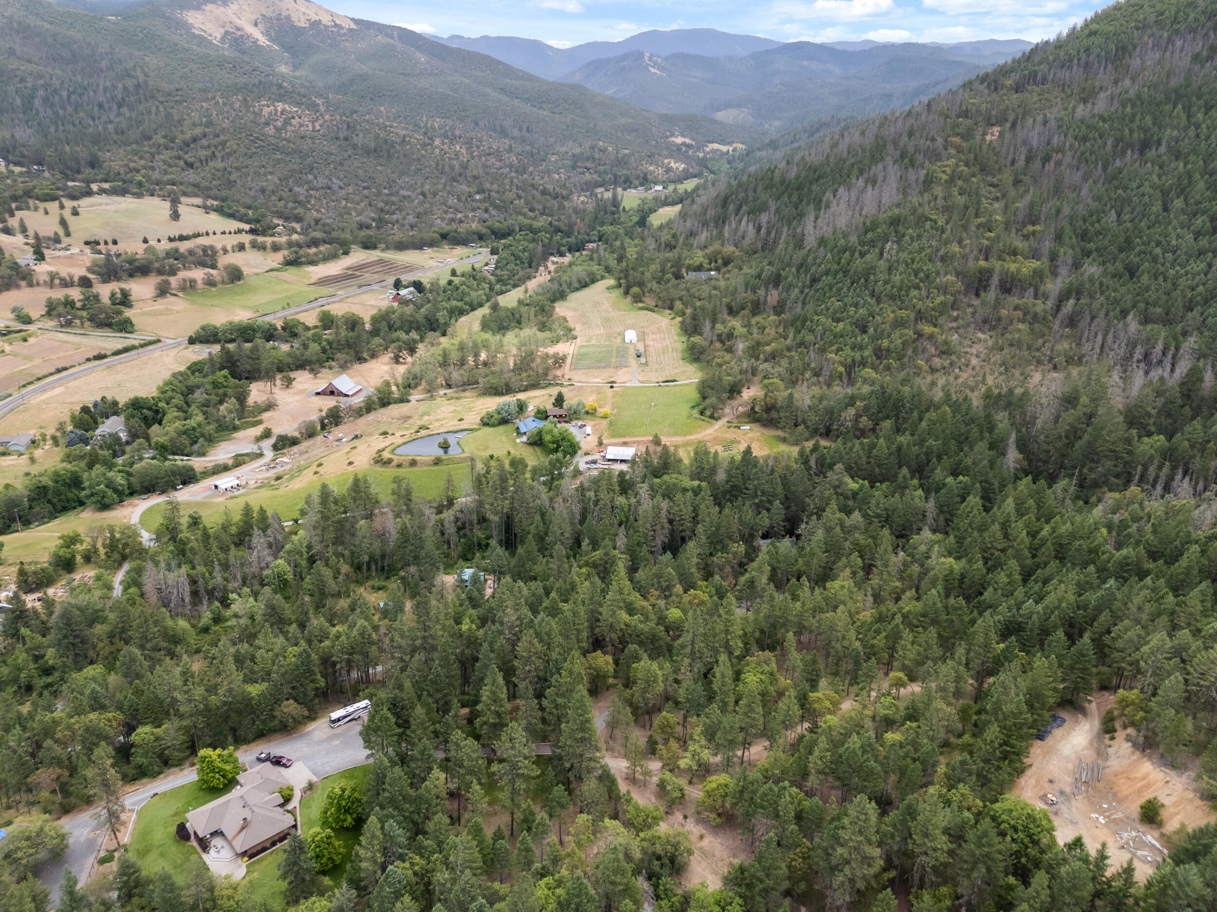 4046 Little Applegate Road Jacksonville, OR 97530 - Photo 60 of 65 61_ 4046 little applegate rd-drone-13
