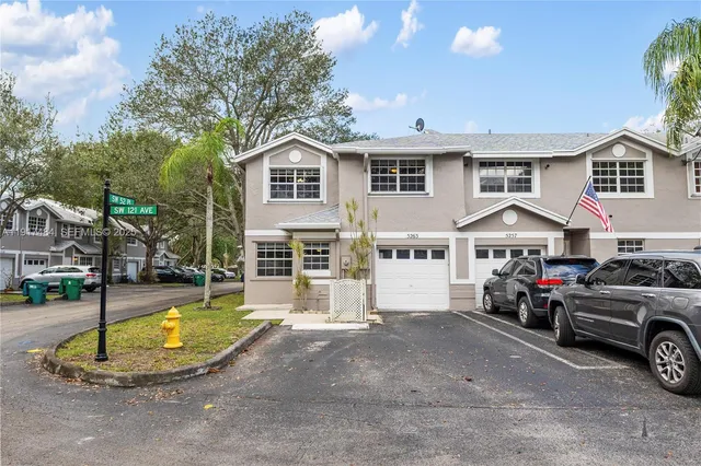 a view of a house with a patio