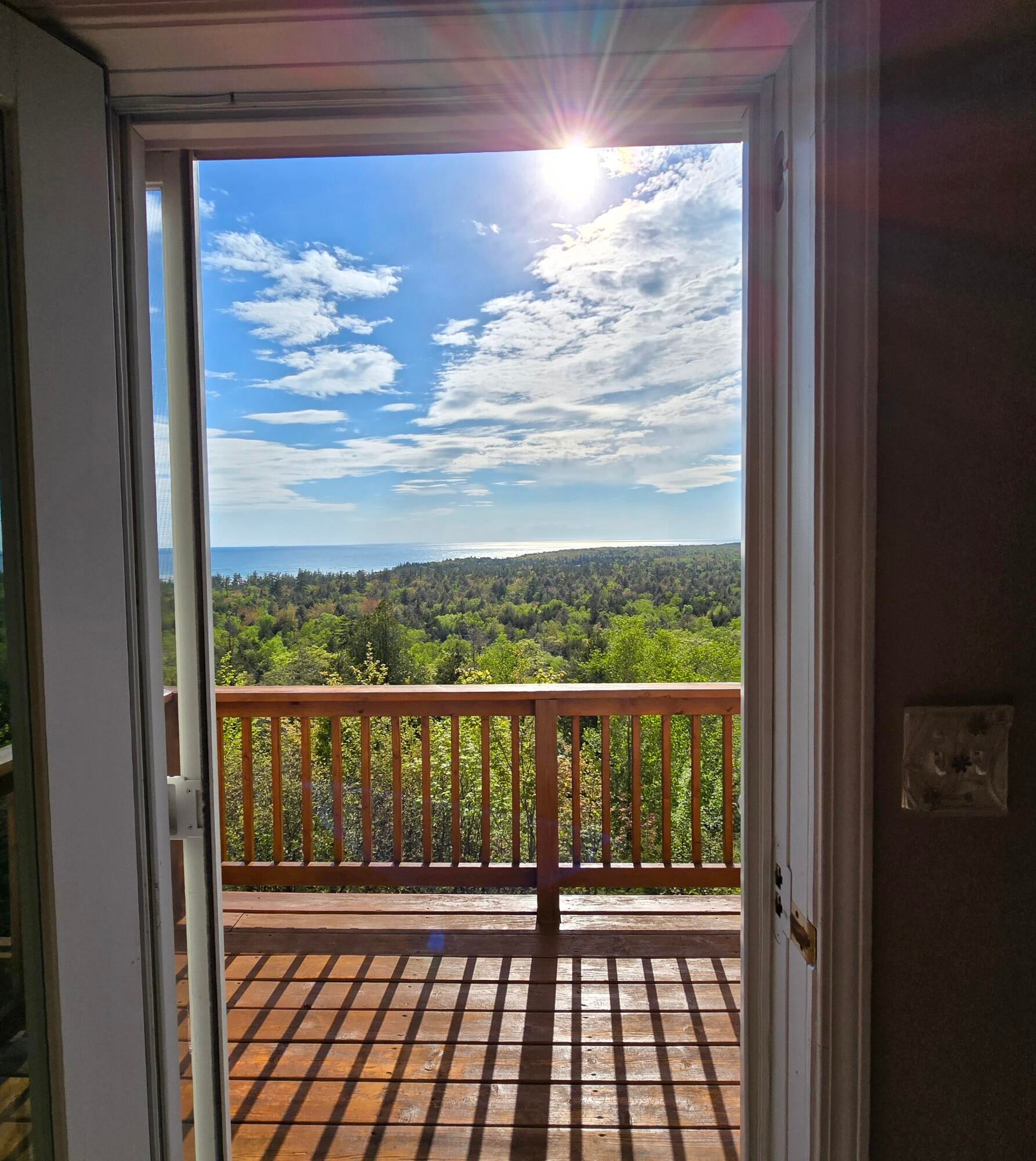N1746 Smith Road St. Ignace, MI 49781 - Photo 17 of 88 Doors to deck