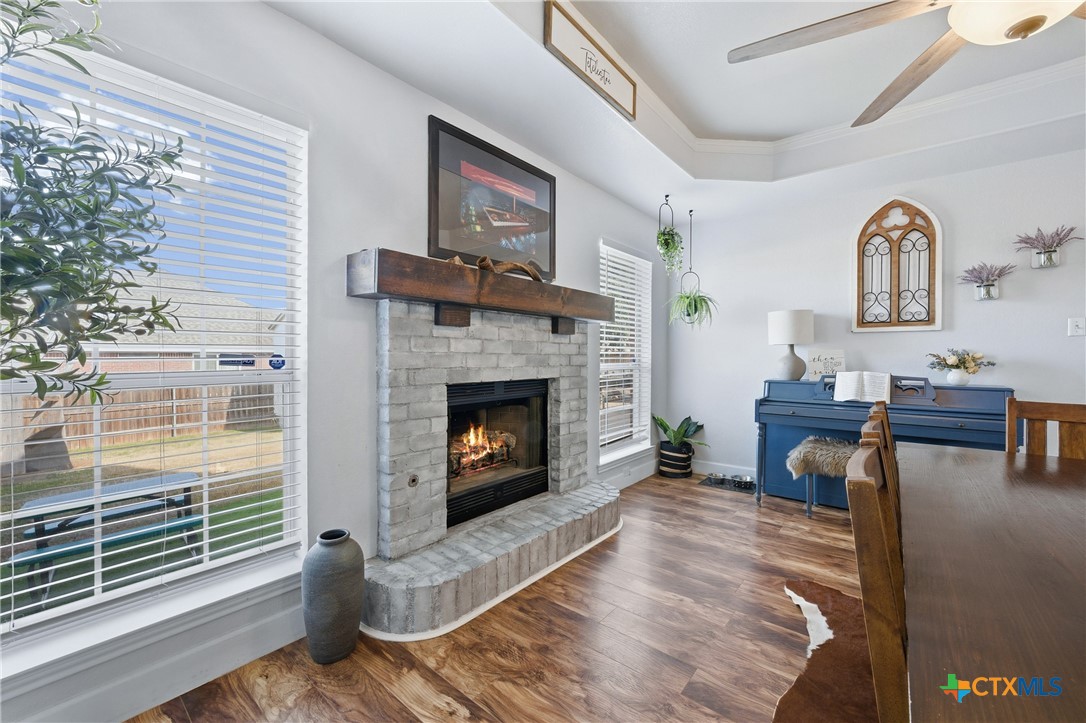 1601 Citation Loop Harker Heights, TX 76548 - Photo 14 of 42 a living room with furniture and a fireplace