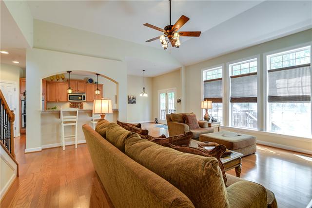 5535 Rathkeale Lane Franklin, TN 37067 - Photo 11 of 18 Den with view of Breakfast Bar.
