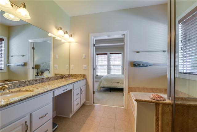 5535 Rathkeale Lane Franklin, TN 37067 - Photo 13 of 18 Master Bathroom with granite, double vanities and tile floors.