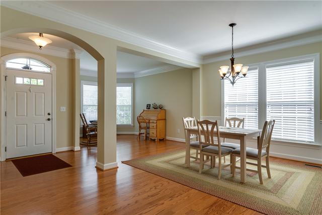 5535 Rathkeale Lane Franklin, TN 37067 - Photo 3 of 18 Hardwood flooring and arched entryway.
