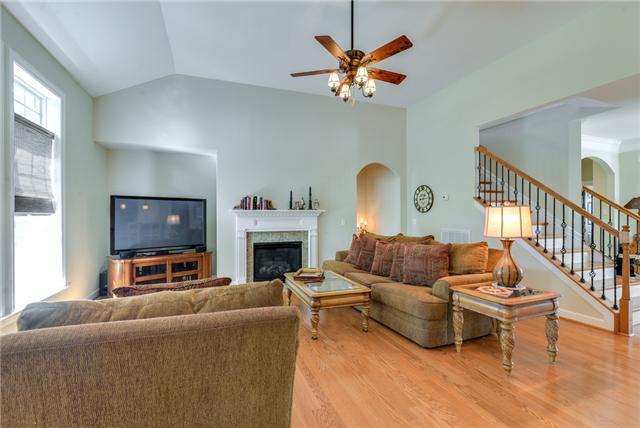 5535 Rathkeale Lane Franklin, TN 37067 - Photo 10 of 18 Fireplace and vaulted ceiling.