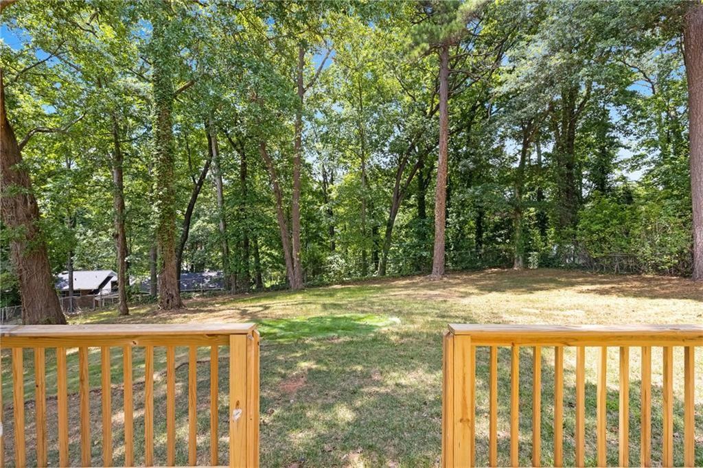 4373 Buckingham Circle Decatur, GA 30035 - Photo 19 of 40 a view of a yard with large trees