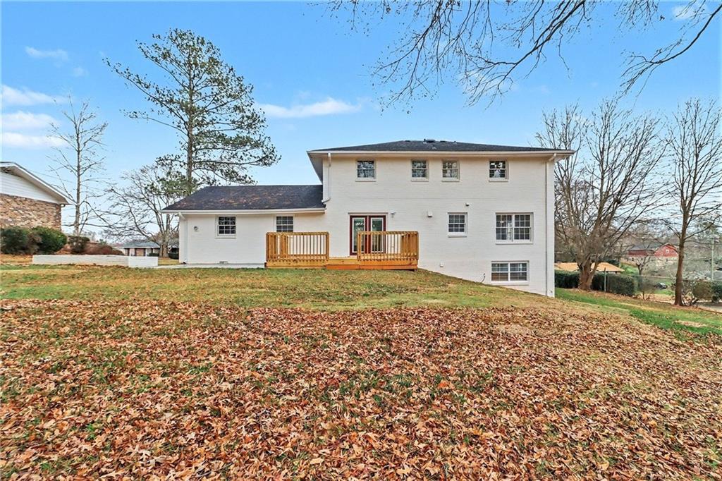 4373 Buckingham Circle Decatur, GA 30035 - Photo 33 of 40 a front view of a house with a yard