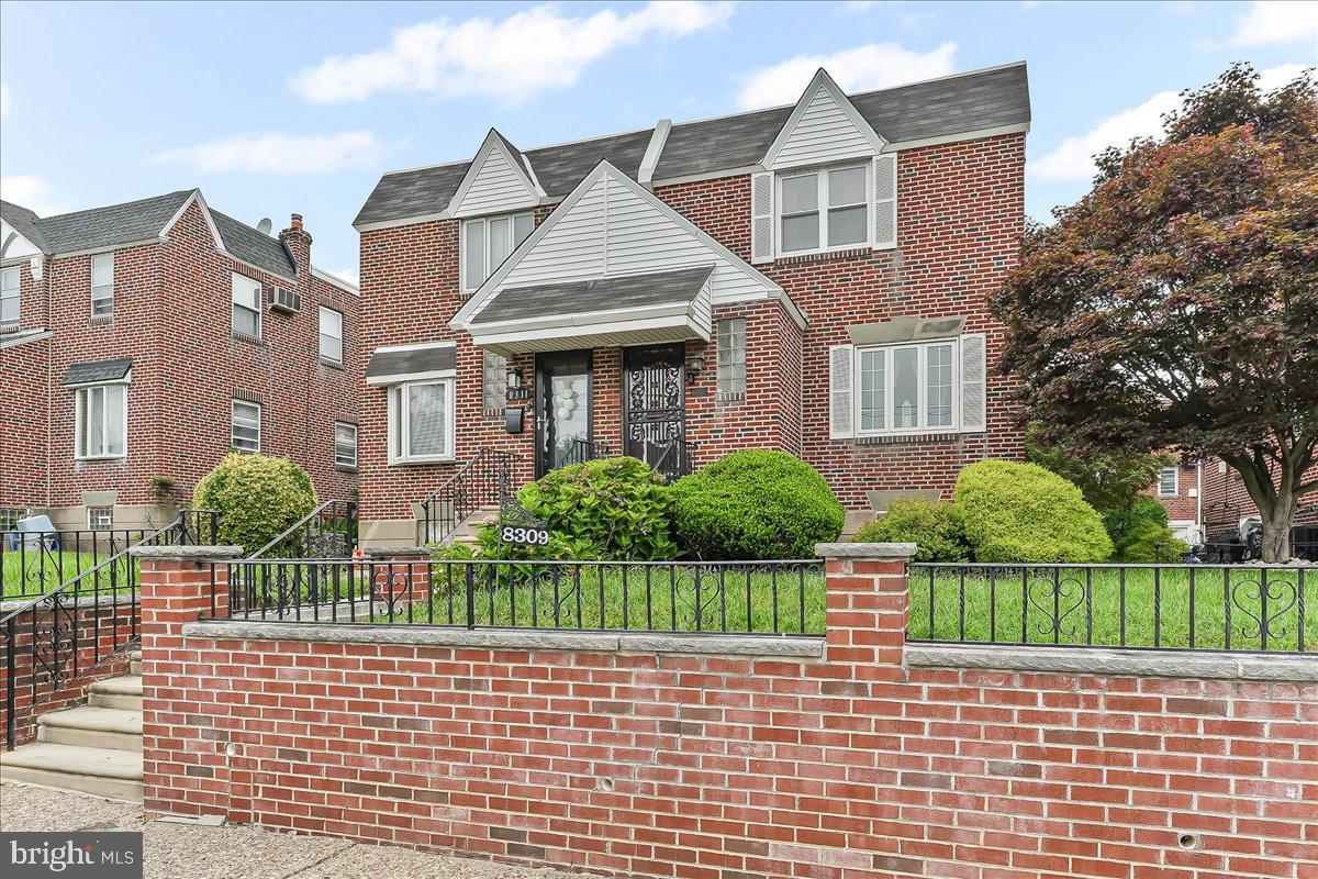 8309 Lynnewood Road Philadelphia, PA 19150 - Photo 2 of 28 a house view with a garden