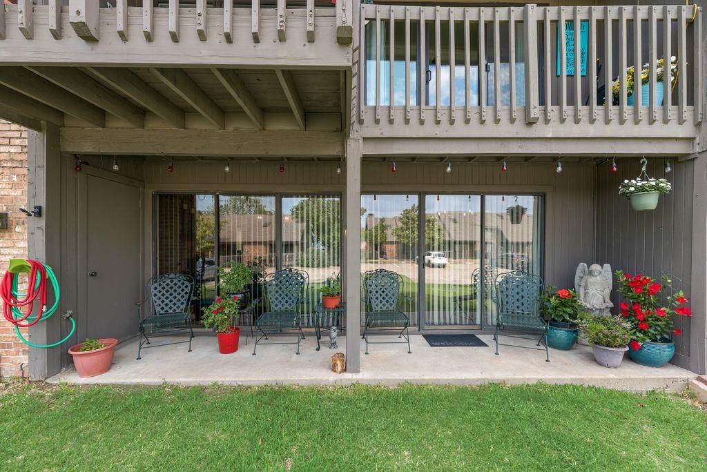 813 Signal Ridge Place, Unit 813 Rockwall, TX 75032 - Photo 15 of 22 SECOND PATIO OFF OF MAIN LIVING AND DINING