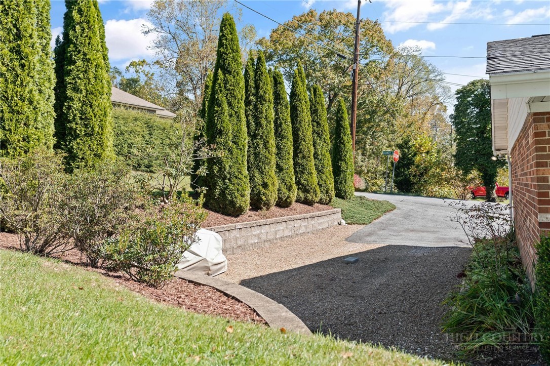 112 Chandy Street Boone, NC 28607 - Photo 43 of 50 a view of a yard with plants