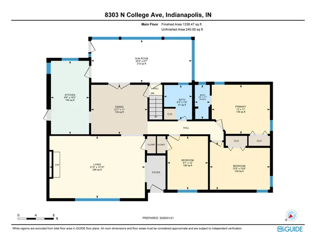 $350,000 | 8303 North College Avenue, Indianapolis, IN 46240
