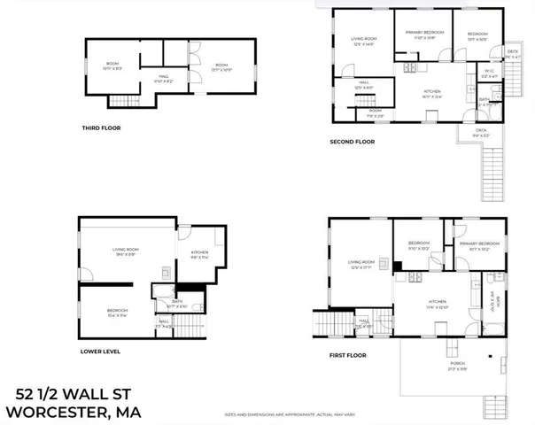$960,000 | 52-52.5 Wall Street, Worcester, MA 01604